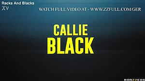Callie Blacks Brazzers-ström fylls med sperma efter analsex och avsugning